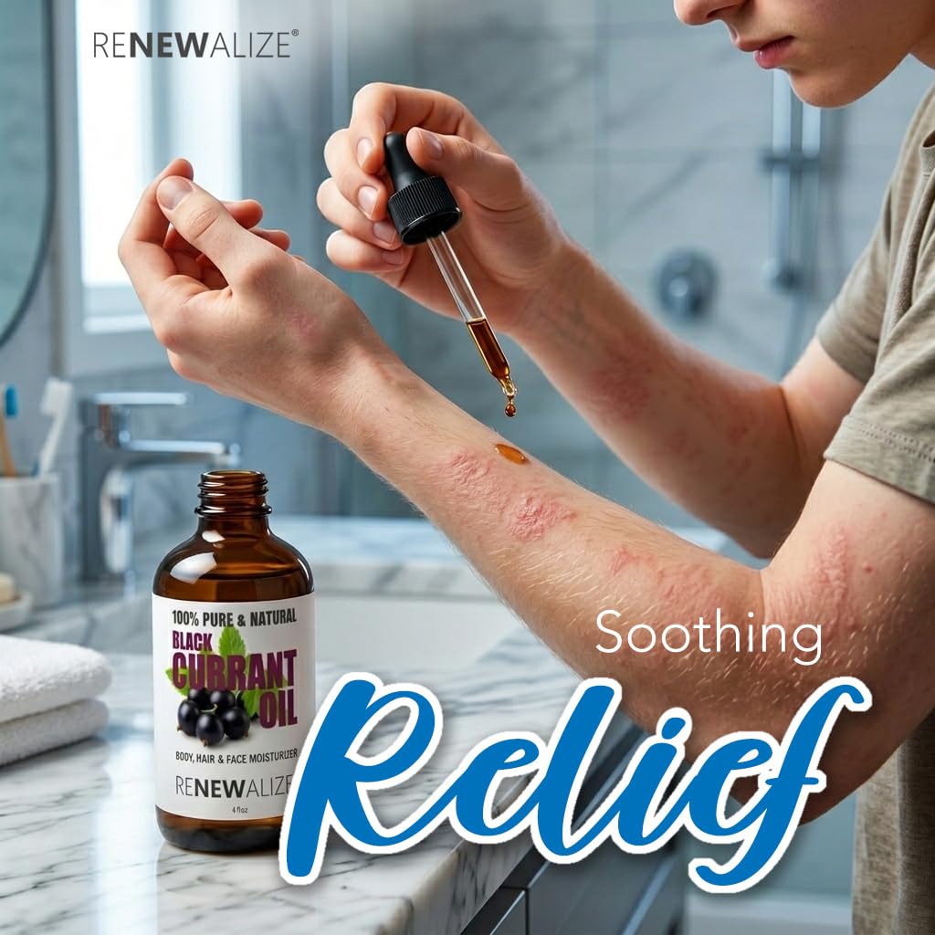 Renewalize 4 fl oz bottle beside ruler showing compact travel size