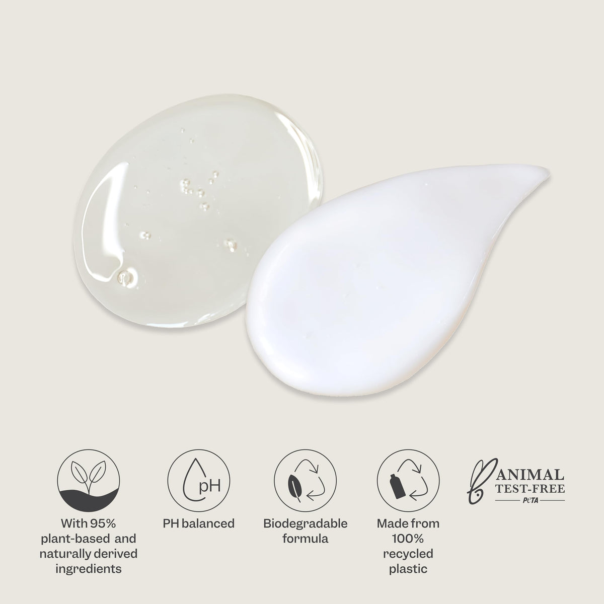 RENPURE set styled on bathroom shelf suggesting routine and salon finish