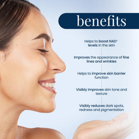 Renue By Science cream texture close-up illustrating smooth hydration