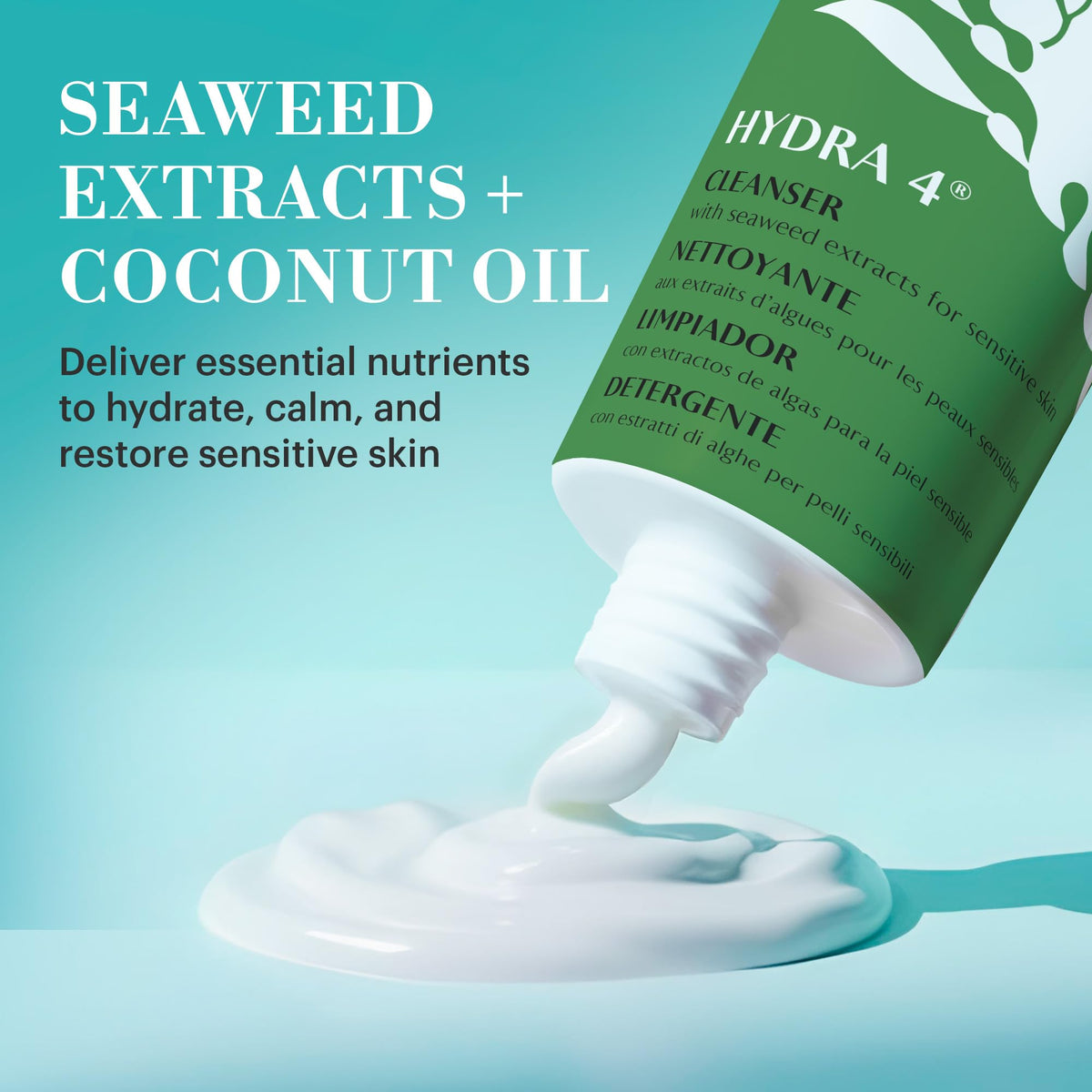 Repechage seaweed ingredients display highlighting marine nourishment benefit