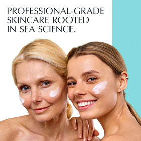 Repechage label close-up highlighting seaweed extract, niacinamide and AHAs