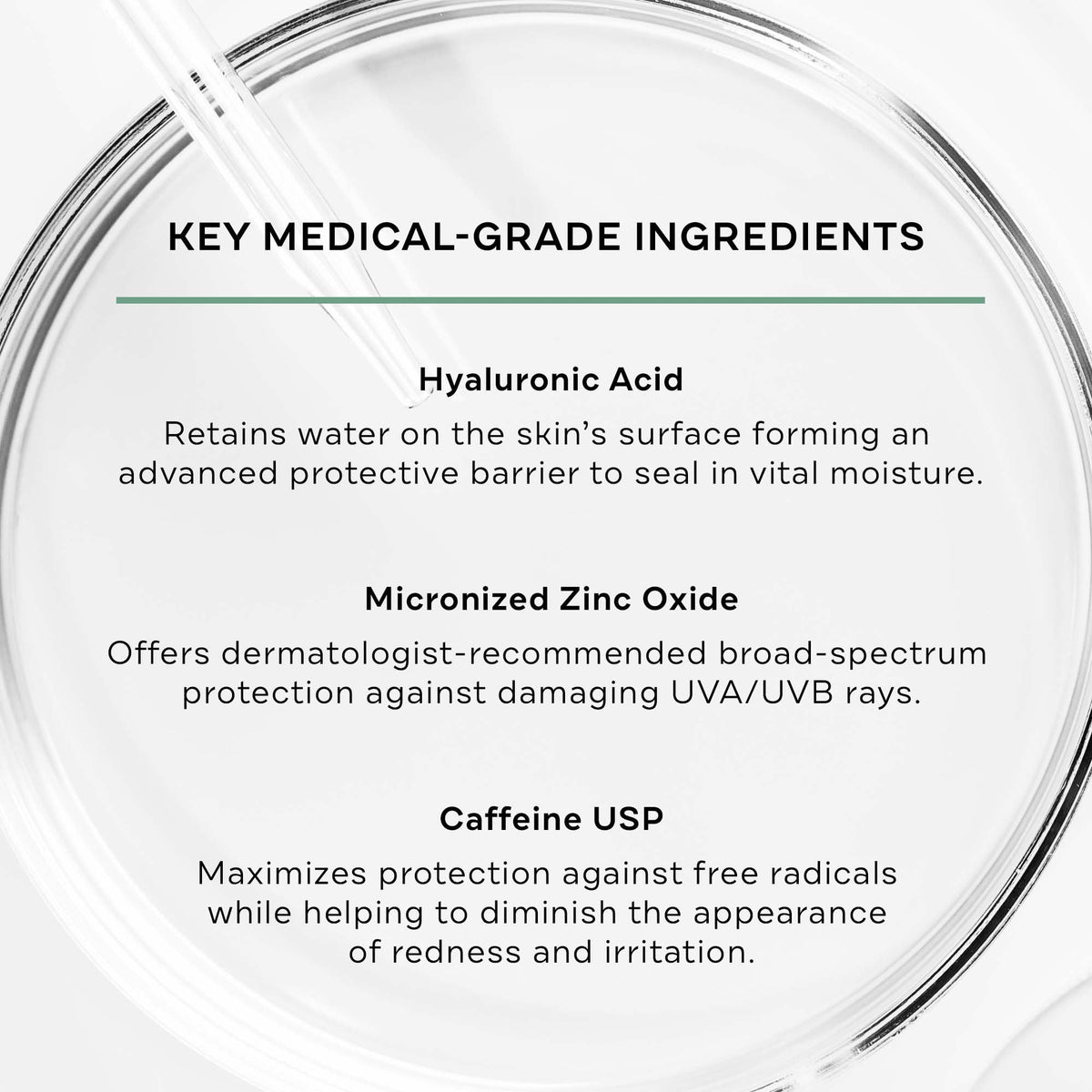 Replenix being applied to hand demonstrating non-greasy absorption benefit