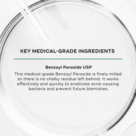 Replenix gel texture on fingertip illustrating smooth non-drying feel