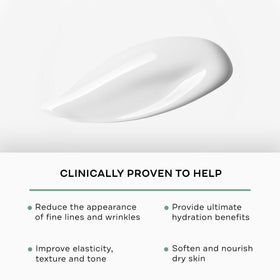 Replenix creamy texture close-up demonstrating rich hydration