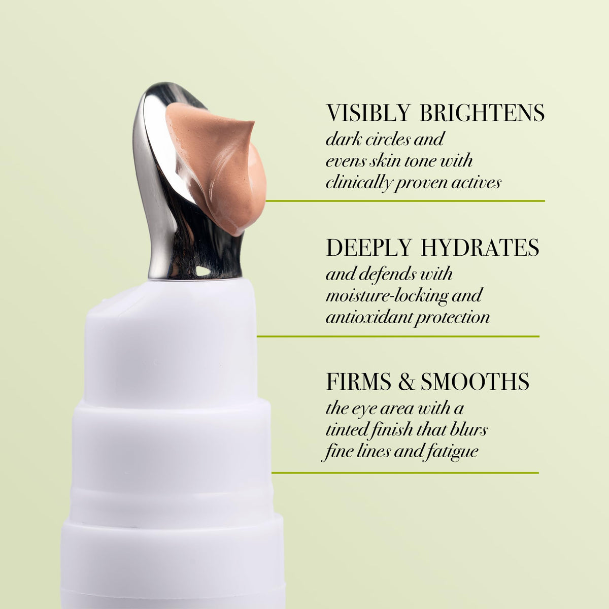 Replenix texture close-up demonstrating lightweight, hydrating finish