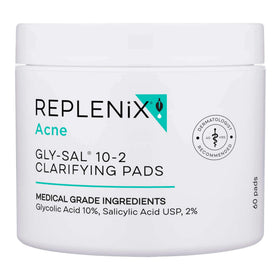 replenix front packaging showing 60-count pads and benefits