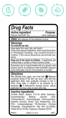 Replenix pump and cap detail highlighting practical dispensing and mess-free use