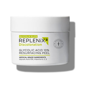 Replenix front packaging showing 60-count pads for easy exfoliation