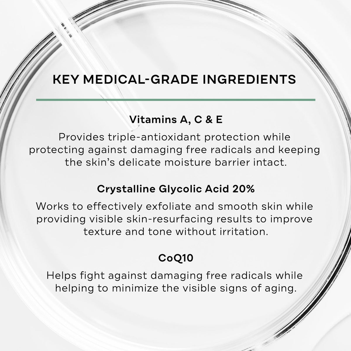 Replenix open jar revealing product consistency and resurfacing power