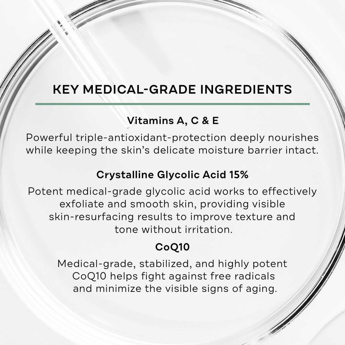 Replenix pump dispensing cream demonstrating easy application benefit