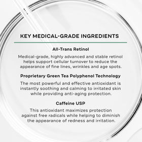 Replenix serum texture close-up highlighting lightweight, quick-drying finish for layering