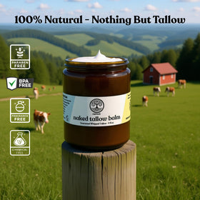 Reroot Organics open jar displaying whipped texture for easy smooth application