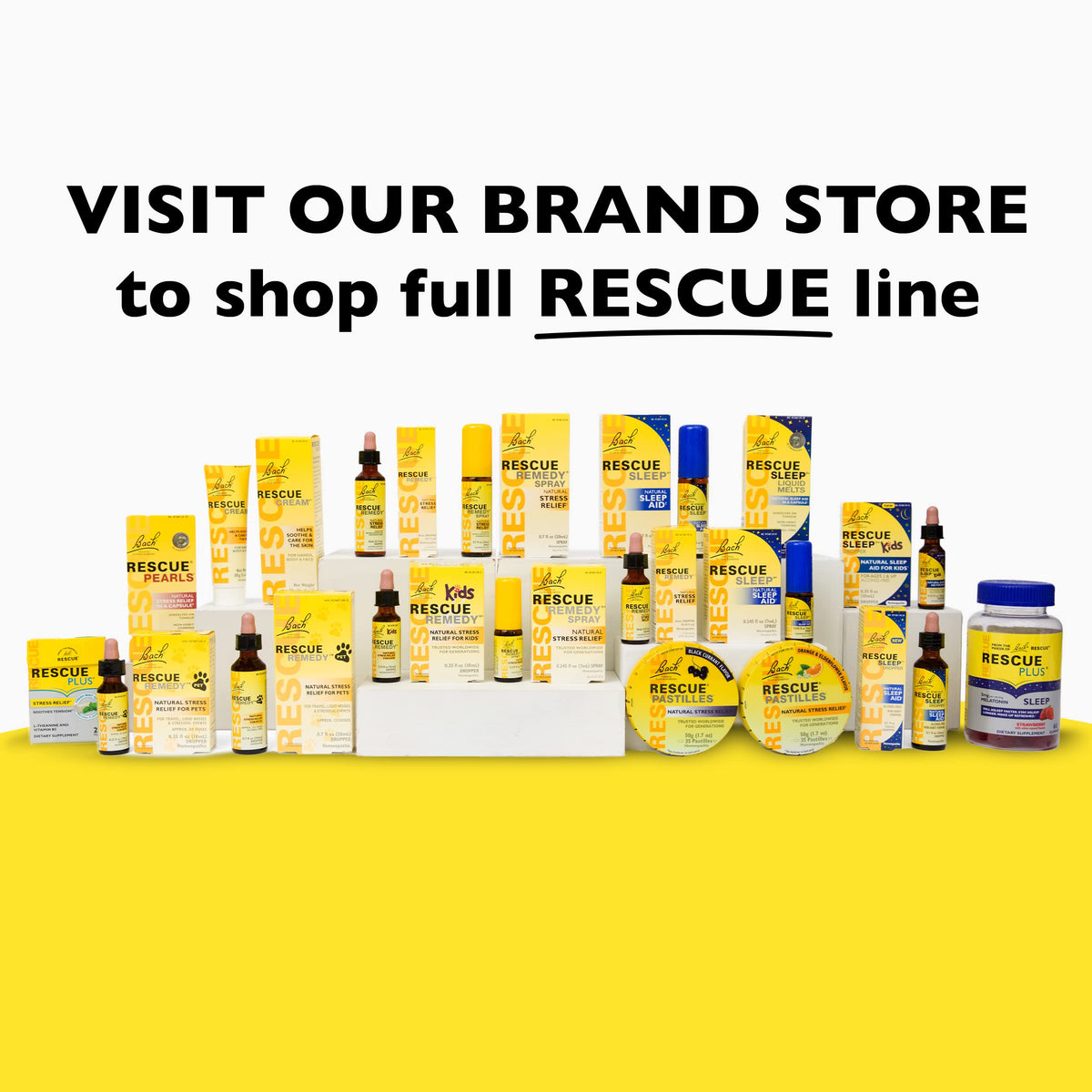 RESCUE tube inside a handbag for on-the-go skin comfort
