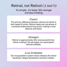 Rest Religion product label listing retinal, peptides and niacinamide for ingredient transparency