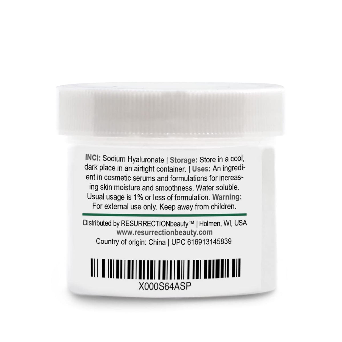 RESURRECTIONbeauty jar on bathroom counter showing DIY skincare convenience