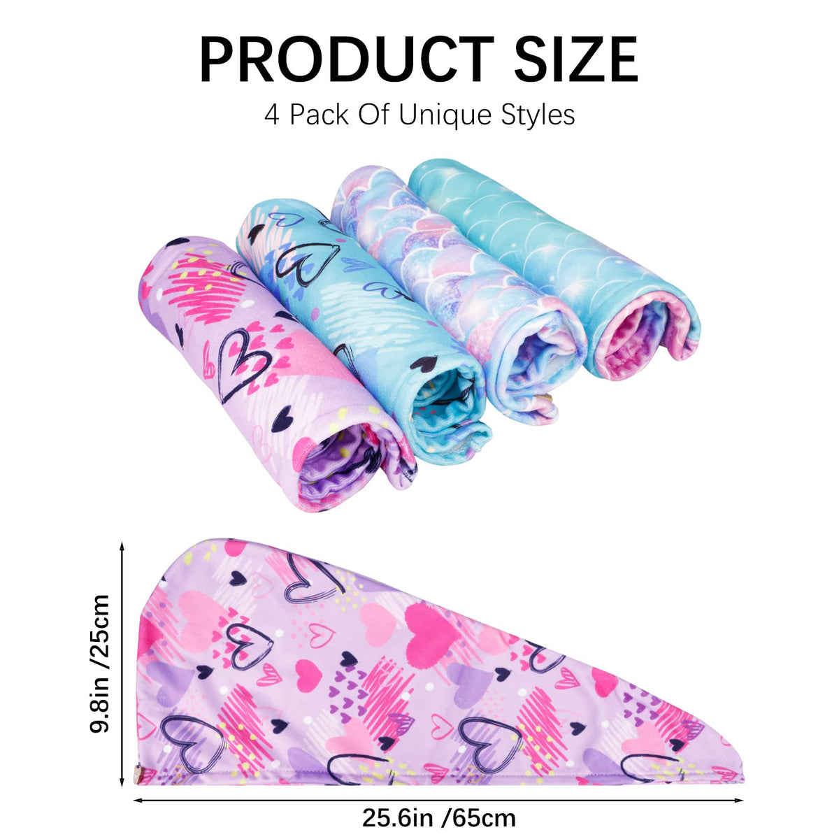 RETON close-up of love and mermaid patterns for playful style