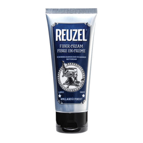 REUZEL fiber cream front packaging showing compact 3.38 oz size and branding benefit