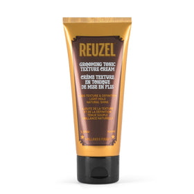 REUZEL front packaging of grooming tonic showing size and brand benefit