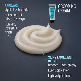 REUZEL in-hand application demonstrating smooth distribution and quick styling