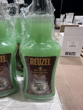 REUZEL creamy foam texture closeup highlighting exfoliating action and gentle lather