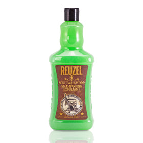 REUZEL front bottle view showing label and large 33.81 oz size for long-lasting supply