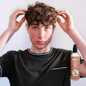REUZEL Surf Tonic spritz on dry hair for quick restyle and touchable texture