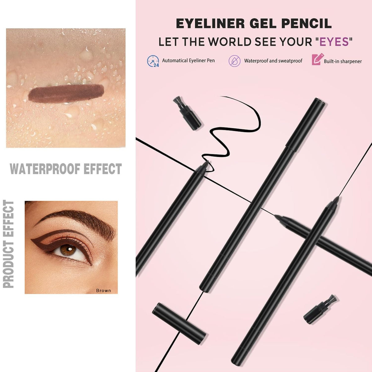 Revant Beauty close-up of rounded tip demonstrating fine control for delicate strokes