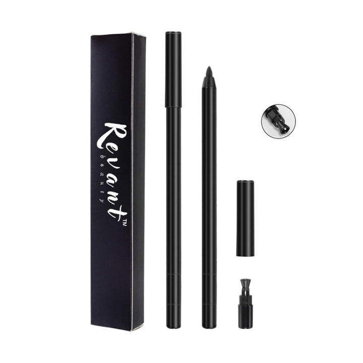Revant Beauty front packaging showing sleek eyeliner and brand name — easy selection benefit