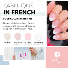 Revel Nail powder texture close-up highlighting smooth coverage