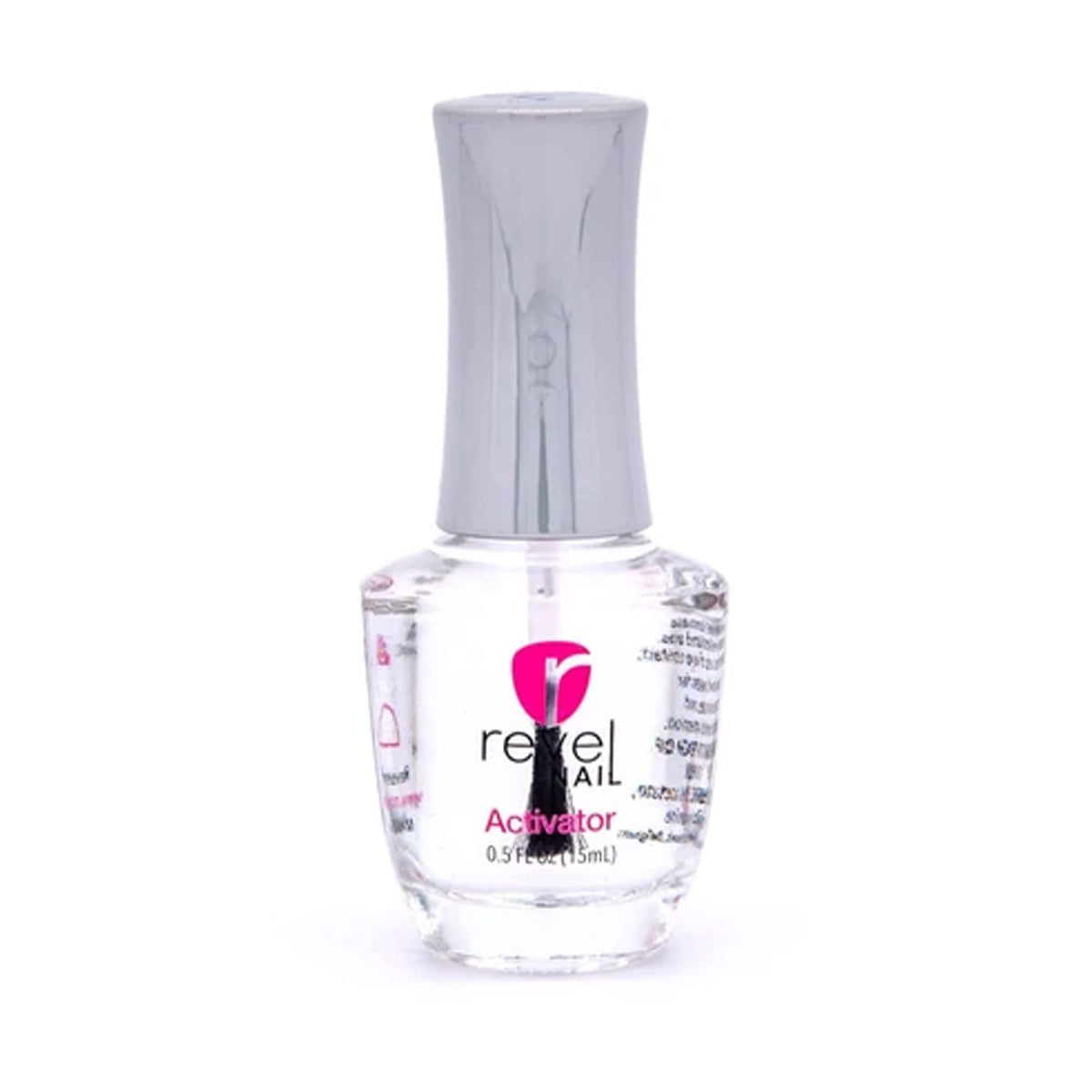 Revel Nail liquid texture pouring to show smooth flow and easy application
