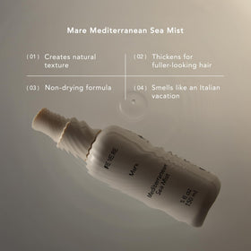 REVERIE nozzle spraying mist on hair for effortless texture