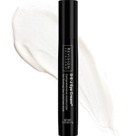 Revision Skincare D·E·J Eye Cream front tube shows packaging and professional quality benefit