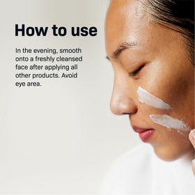 Revision Skincare with shea butter and hyaluronic visuals signaling deep hydration