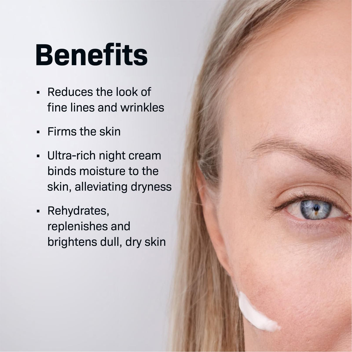 Revision Skincare jar held in hand to show 1 oz size and travel-friendly benefit