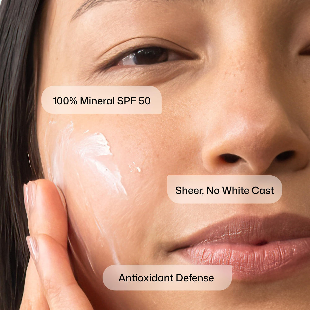 Revision Skincare Intellishade ingredients panel highlighting peptides and vitamin C