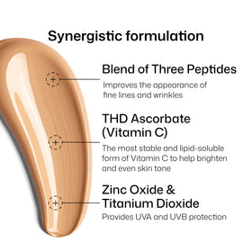 Revision Skincare applied to face demonstrating pore-minimizing matte benefit