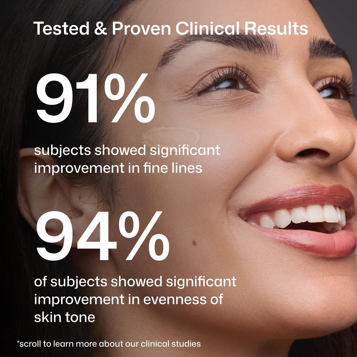 Revision Skincare label detail showing SPF 45 and ingredient cues for clarity