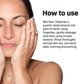 Revision Skincare pump dispensing lotion showing easy, controlled product use