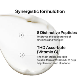 Revision Skincare Nectifirm Advanced label close-up emphasizing formulation and usage details