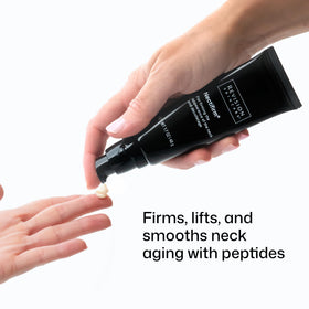 Revision Skincare close-up of peptide complex highlighting firming benefit