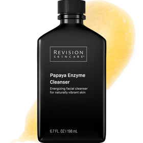 Revision Skincare front bottle showing clean packaging and volume benefit