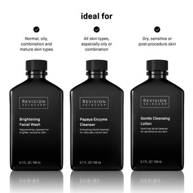 Revision Skincare label closeup highlighting key ingredients and transparency