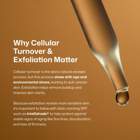 Revision Skincare applying serum to skin showing even spread and quick absorption