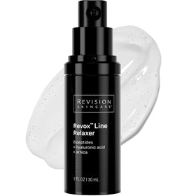 Revision Skincare Revox front bottle view shows clean packaging and clear usage benefit