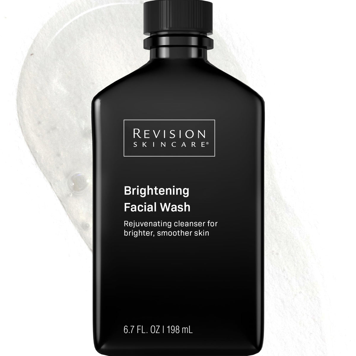 Revision Skincare front bottle showing product and brightening benefit