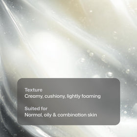 Revision Skincare pouring wash into hand demonstrating usable consistency