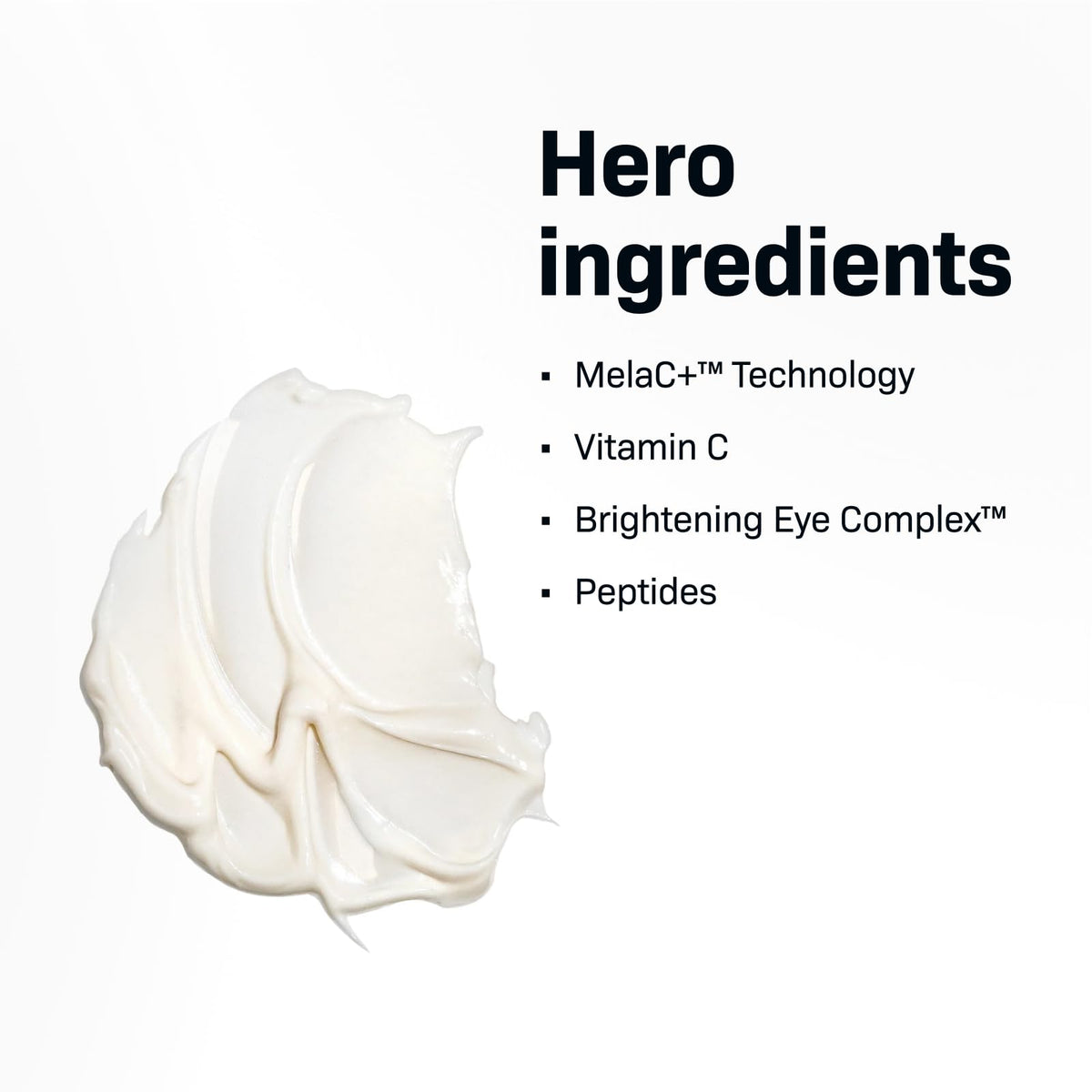 Revision Skincare ingredient label view highlighting vitamin C and antioxidant benefits