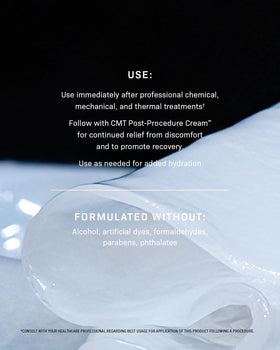 Revision Skincare opened sachet displaying saturated sheet and ready‑to‑use calming serum