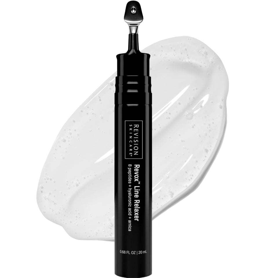 Revision Skincare Revox front packaging showing clean branding and bottle