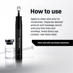 Revision Skincare Revox serum texture droplet showing lightweight hydration
